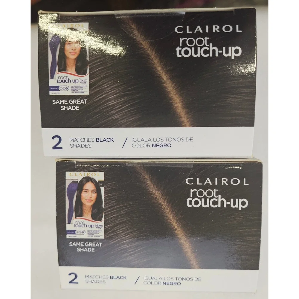 Clairol Root Touch Up Colorblend Permanent Hair Dye Black Shades 2‎ Applications